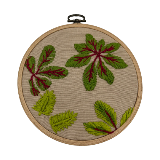 "Blooming Wild" hoops
