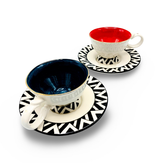 "Coffee and Delight" espresso cups