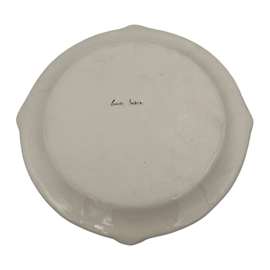 "Antique Kiss" serving plate